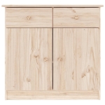 Credenza ALTA 77x35x73 cm in Legno Massello di Pino