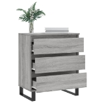 Credenza Grigio Sonoma 60x35x70 cm in Legno Multistrato