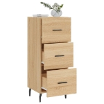Credenza Rovere Sonoma 34,5x34x90 cm in Legno Multistrato