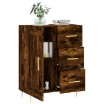 Credenza Rovere Fumo 69,5x34x90 cm in Legno Multistrato