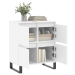 Credenza Bianca 60x35x70 cm in Legno Multistrato