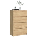 Credenza Rovere Sonoma 60x35x98,5 cm in Legno Multistrato