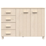 Credenza HAMAR Miele 113x40x80 cm in Legno Massello di Pino