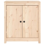 Credenza 70x35x80 cm in Legno Massello di Pino