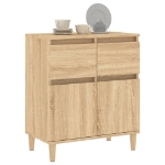 Credenza Rovere Sonoma 60x35x70 cm in Legno Multistrato