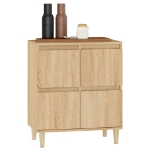 Credenza Rovere Sonoma 60x35x70 cm in Legno Multistrato