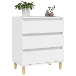 Credenza Bianca 60x35x70 cm in Legno Multistrato