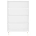 Credenza Bianca 57x35x90 cm in Legno Multistrato