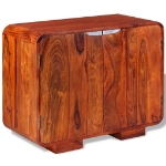 Credenza in Legno Massello di Sheesham 75x35x60 cm