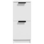 Credenze 2 pz Bianche 30x30x70 cm in Legno Multistrato