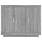 Credenza Grigio Sonoma 92x35x75 cm in Legno Multistrato