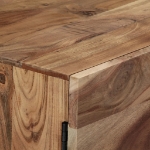 Credenza 150x40x79 cm in Legno Massello di Acacia