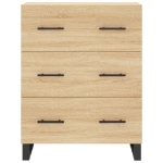 Credenza Rovere Sonoma 69,5x34x90 cm in Legno Multistrato