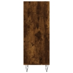 Credenza Rovere Fumo 34,5x32,5x90 cm in Legno Multistrato