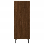 Credenza Rovere Marrone 34,5x32,5x90 cm in Legno Multistrato