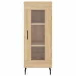 Credenza Rovere Sonoma 34,5x34x90 cm in Legno Multistrato