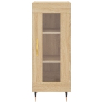 Credenza Rovere Sonoma 34,5x34x90 cm in Legno Multistrato