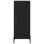 Credenza Nero 34,5x34x90 cm in Legno Multistrato