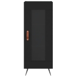 Credenza Nero 34,5x34x90 cm in Legno Multistrato
