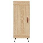 Credenza Rovere Sonoma 34,5x34x90 cm in Legno Multistrato