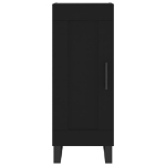 Credenza Nero 34,5x34x90 cm in Legno Multistrato
