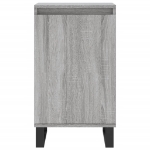 Credenza Grigio Sonoma 40x35x70 cm in Legno Multistrato