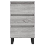Credenza Grigio Sonoma 40x35x70 cm in Legno Multistrato