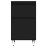 Credenza Nera 40x35x70 cm in Legno Multistrato