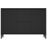 Credenza Nera 104x35x70 cm in Truciolato