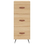 Credenza Rovere Sonoma 34,5x34x180 cm in Legno Multistrato