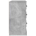 Credenza Grigio Cemento 104,5x35,5x67,5 cm in Legno Multistrato