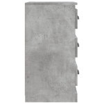 Credenza Grigio Cemento 36x35,5x67,5 cm in Legno Multistrato