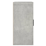 Credenza Grigio Cemento 40x33x70 cm in Legno Multistrato
