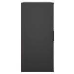 Credenza Nera 40x33x70 cm in Legno Multistrato