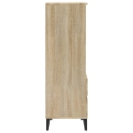 Credenza Rovere Sonoma 40x36x110 cm in Legno Multistrato