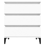 Credenza Bianca 60x35x70 cm in Legno Multistrato