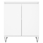 Credenza Bianca 60x35x70 cm in Legno Multistrato