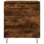 Credenza Rovere Fumo 60x35x70 cm in Legno Multistrato