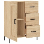 Credenza Rovere Sonoma 69,5x34x90 cm in Legno Multistrato