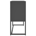 Credenza Antracite 75x35x75 cm in Acciaio