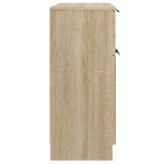 Credenza Rovere Sonoma 60x30x70 cm in Legno Multistrato