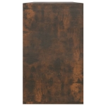 Credenza Rovere Fumo 120x41x75 cm in Truciolato