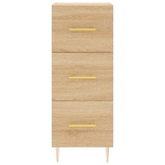 Credenza Rovere Sonoma 34,5x34x90 cm in Legno Multistrato