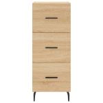 Credenza Rovere Sonoma 34,5x34x90 cm in Legno Multistrato