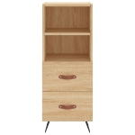Credenza Rovere Sonoma 34,5x34x90 cm in Legno Multistrato