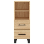 Credenza Rovere Sonoma 34,5x34x90 cm in Legno Multistrato