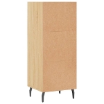 Credenza Rovere Sonoma 34,5x32,5x90 cm in Legno Multistrato