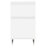 Credenze 2 pz Bianche 40x35x70 cm in Legno Multistrato