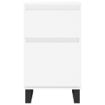 Credenze 2 pz Bianche 40x35x70 cm in Legno Multistrato