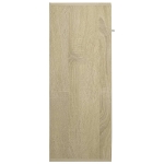 Credenza Rovere Sonoma 60x30x75 cm in Legno Multistrato